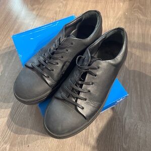COS Leather Black Shoes Sneakers